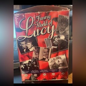 Funny World of Lucy 5-Pack (VHS, 2002, 5-Tape Set)
